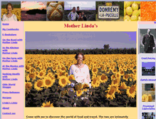 Tablet Screenshot of motherlindas.com